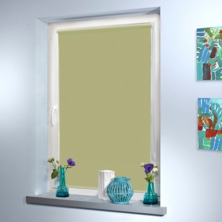 Gardine nach Maß "Weimar" mit Makrammee-Stickerei (Spitze), Kräuselband