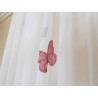 Gardinen nach Maß "Schmetterlinge", rot Detail