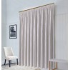Gardine nach Maß "Voile", Automatik-Faltenband