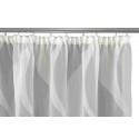 Gardine nach Maß "Voile", Automatik-Faltenband