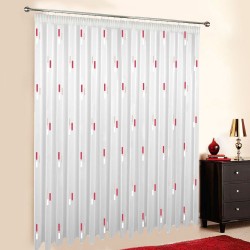 Gardine nach Maß "Voile", Automatik-Faltenband