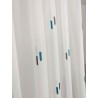 Gardine nach Maß "Voile", Automatik-Faltenband