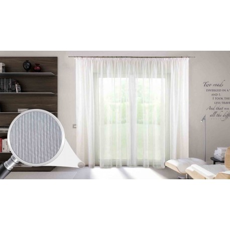 Gardinen nach Maß, Design: "Stripe", mit Kräuselband (1:2)