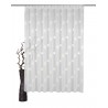 Gardinen nach Maß “Effekt Kreise“ weiss