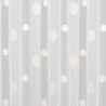 Gardinen nach Maß “Effekt Kreise“, weiss, Detailansicht
